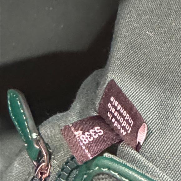 Kate Spade Bag Jett Green Canvas Large Tote - Picture 15 of 17